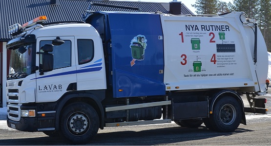 Foto på sidlastare