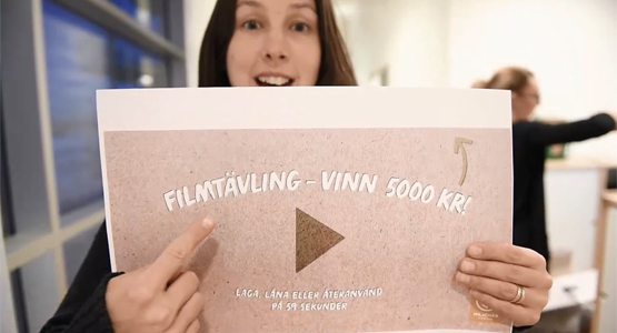 Skärmklipp från filmen Tävla och gör en kortfilm på 59 sekunder