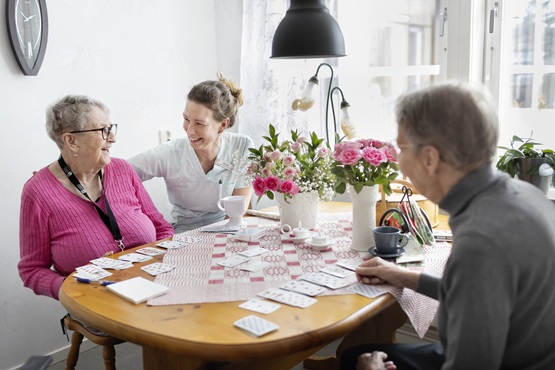 Personal och boende på Skytten