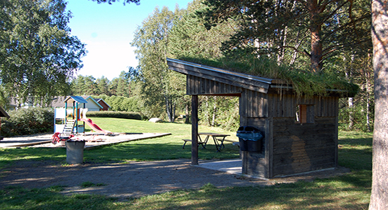 Bild på lekplats vid Fiskalvägen