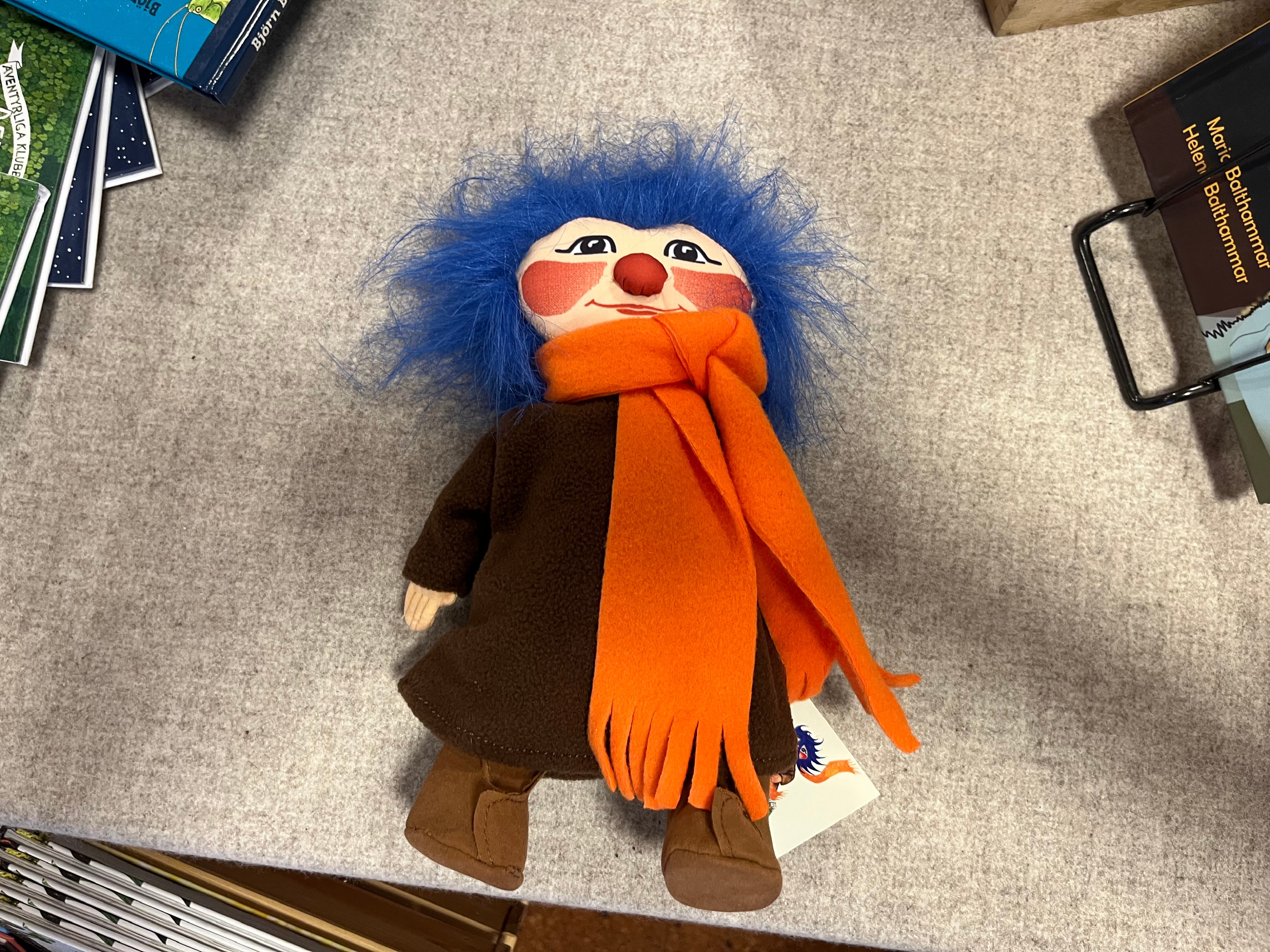 Bild på en pluppgosedjur