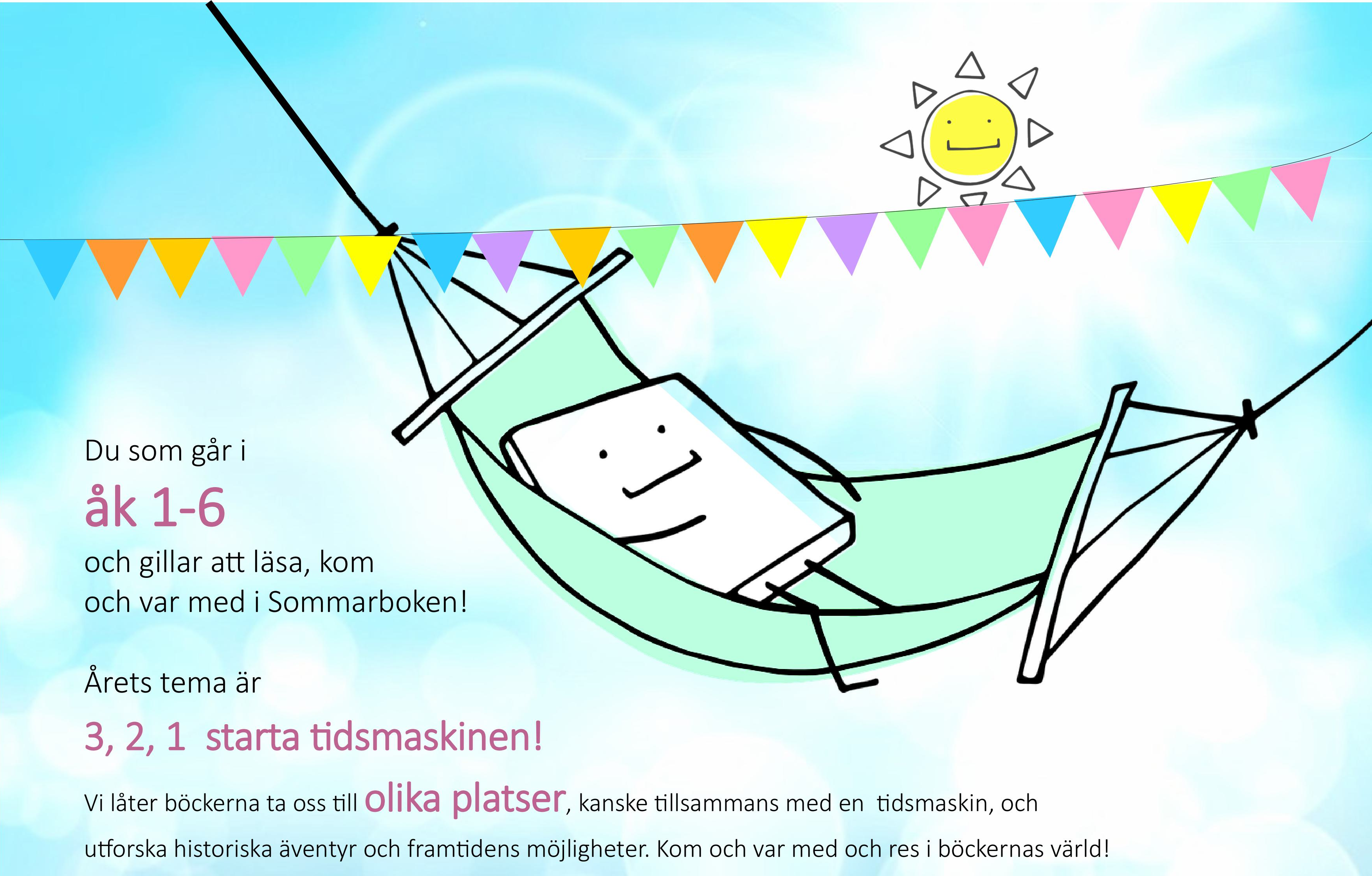 Affisch om sommarboken