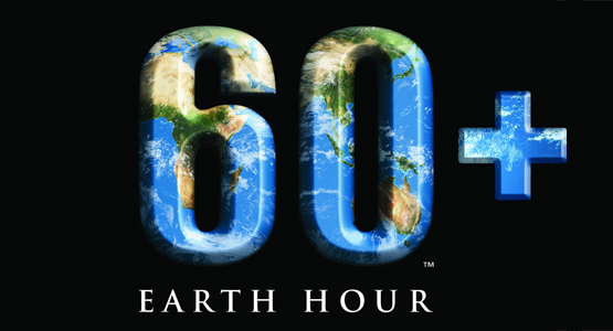 Logotyp för Earth hour