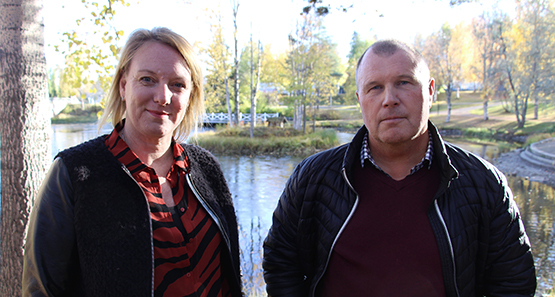 Grete Vesteraas och Ulf Öhlund