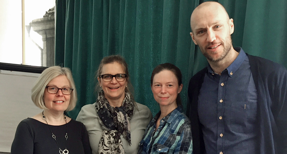 Ingrid Sjöberg, Tina Thörner, Helena Österlind, Tobias Thomsson