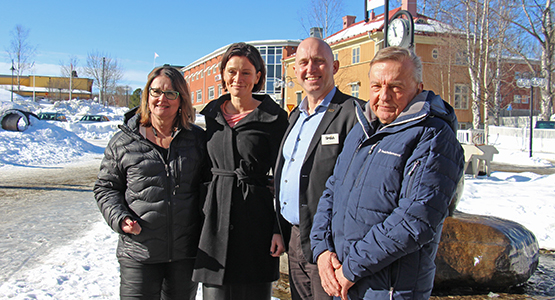 Lilly Bäcklund, Helena Lundgren, Leif Walterum, Christer Rönnlund