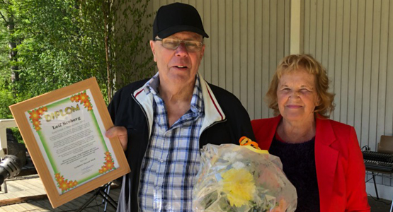 Leif Broberg och Gunilla Johansson