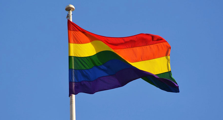 Bild prideflagga