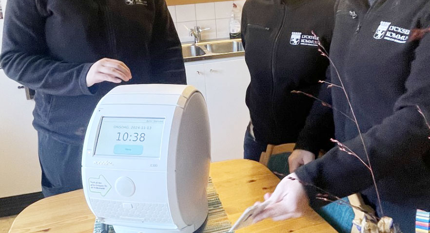 bild på läkemedelsgivaren