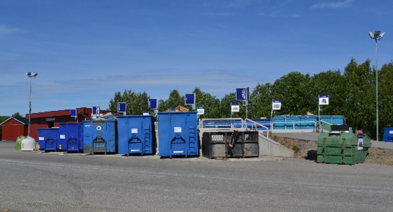 Foto på ramp Lycksele ÅVC