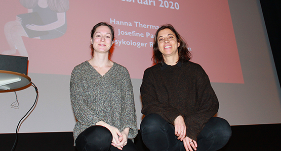 Bild på Josefine Paulsen och HannaThermaenius från Rädda barnen.